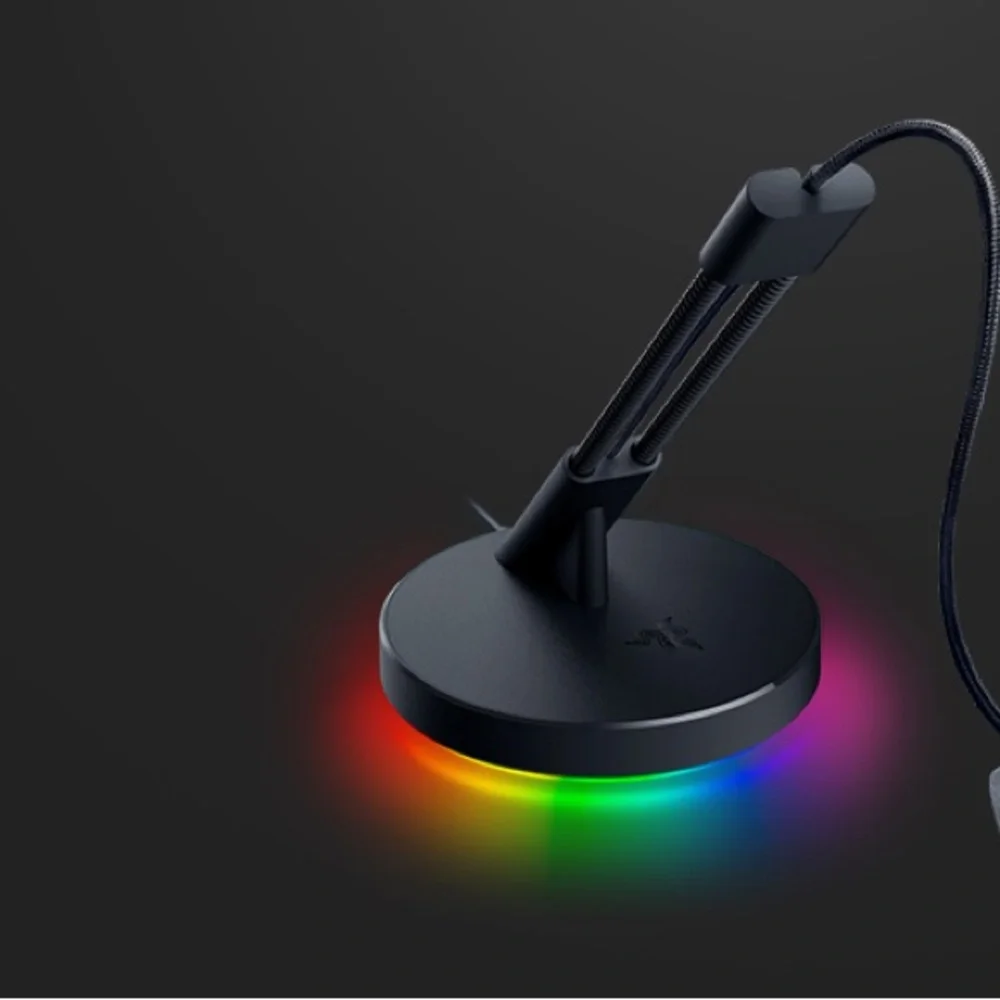 Razer Mouse bungee‎ chroma V3 NIB rainbow light up cord control